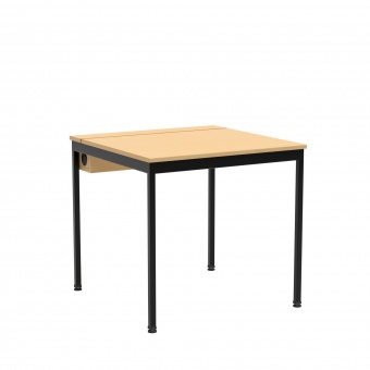 EDV-Tisch, 80x80 cm (B/T), 72 cm hoch, Holzkabelkanal mit Deckel, EDV-Tisch, 80x80 cm (B/T), 72 cm hoch, Holzkabelkanal mit Deckel,